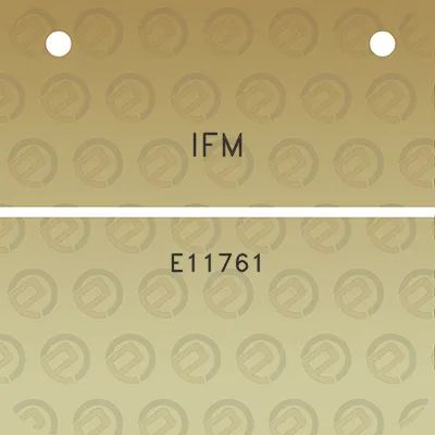 ifm-e11761