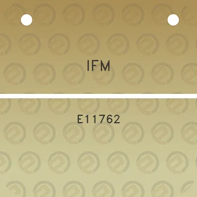 ifm-e11762