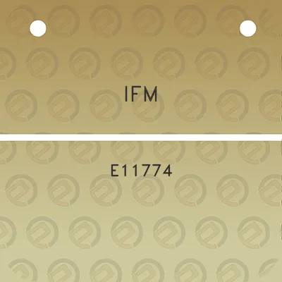 ifm-e11774