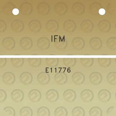 ifm-e11776