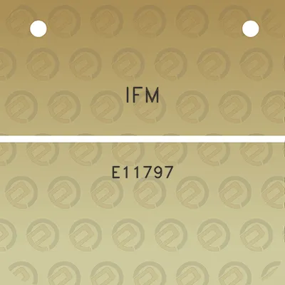 ifm-e11797