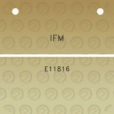 ifm-e11816