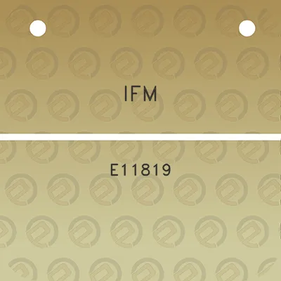 ifm-e11819