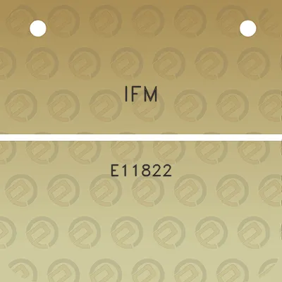 ifm-e11822