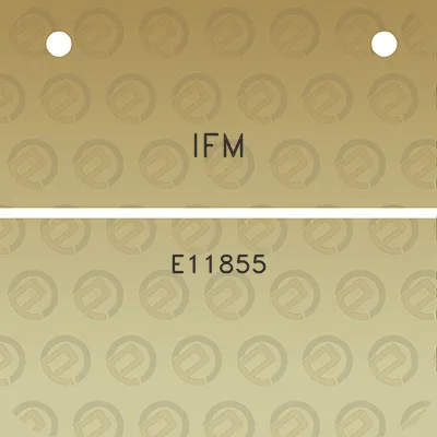 ifm-e11855