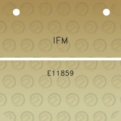 ifm-e11859