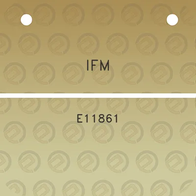 ifm-e11861