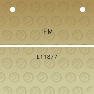 ifm-e11877