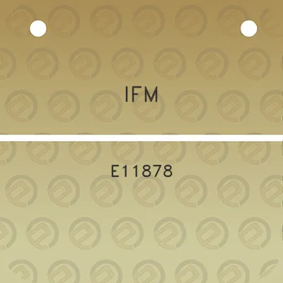 ifm-e11878