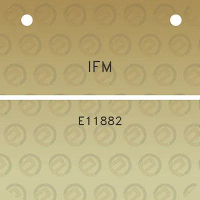 ifm-e11882