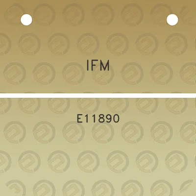 ifm-e11890