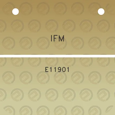 ifm-e11901