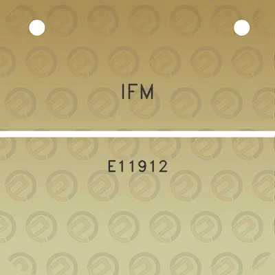 ifm-e11912