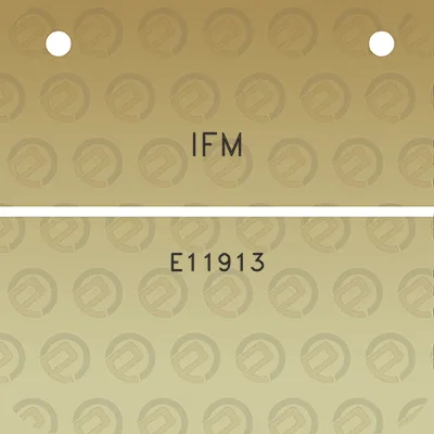 ifm-e11913