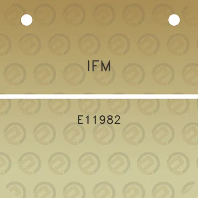 ifm-e11982