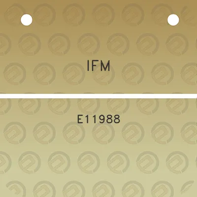 ifm-e11988