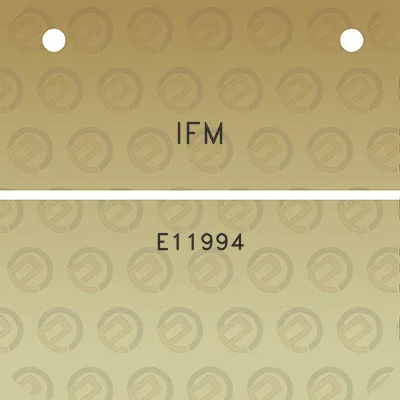 ifm-e11994