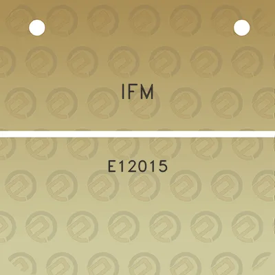 ifm-e12015