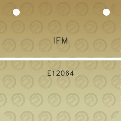 ifm-e12064