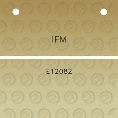 ifm-e12082