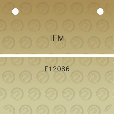 ifm-e12086