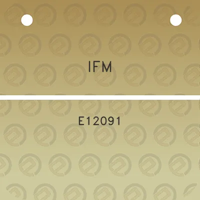 ifm-e12091