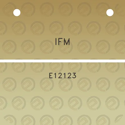 ifm-e12123