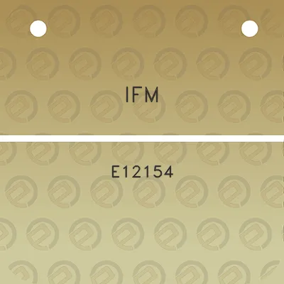 ifm-e12154