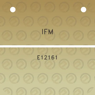 ifm-e12161