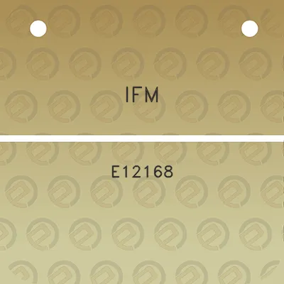 ifm-e12168