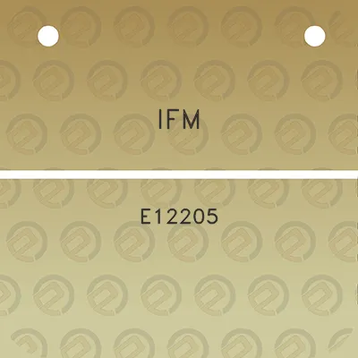 ifm-e12205