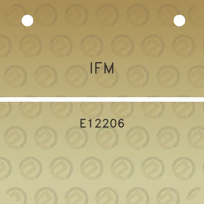 ifm-e12206