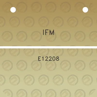 ifm-e12208