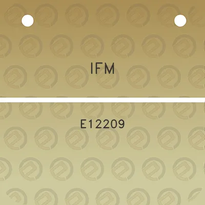 ifm-e12209