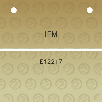 ifm-e12217