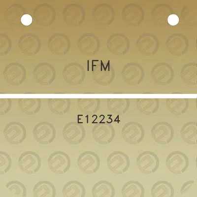 ifm-e12234