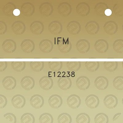 ifm-e12238