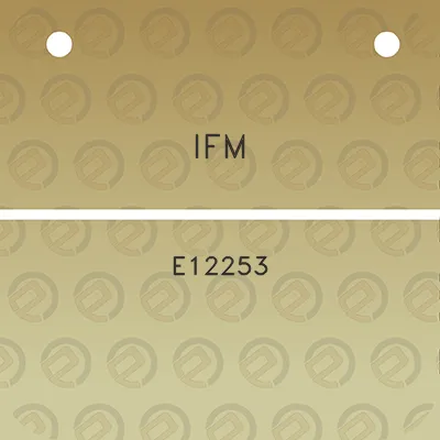 ifm-e12253