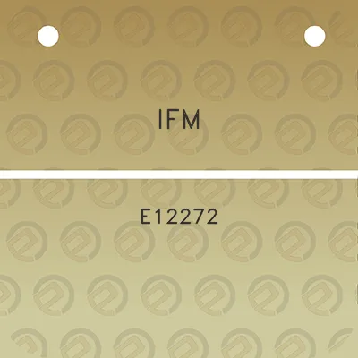 ifm-e12272