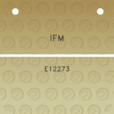 ifm-e12273