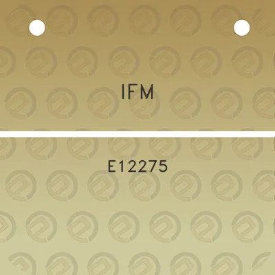 ifm-e12275