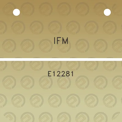 ifm-e12281