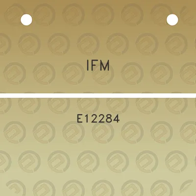 ifm-e12284