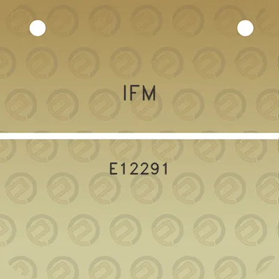 ifm-e12291