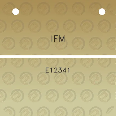 ifm-e12341