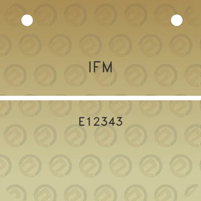 ifm-e12343