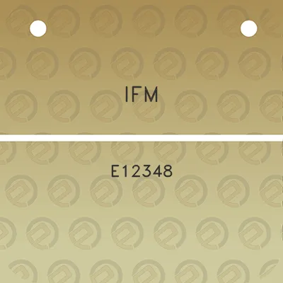 ifm-e12348