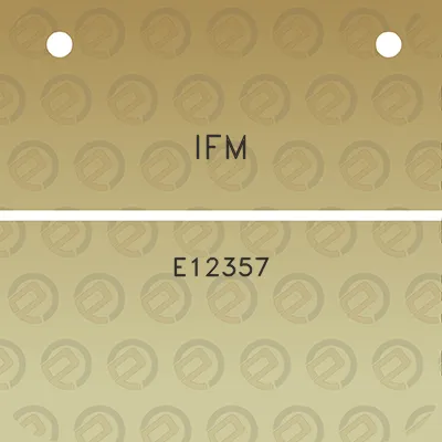 ifm-e12357