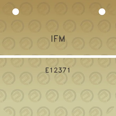 ifm-e12371