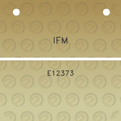 ifm-e12373